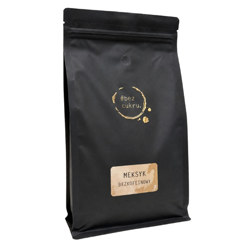 Kawa ziarnista Bezcukru Meksyk Bezkofeinowy Espresso 1kg