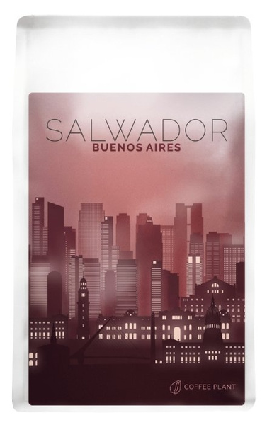 Kawa ziarnista COFFEE PLANT Salwador Buenos Aires 250g - NIEDOSTĘPNY