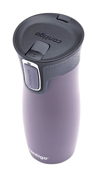 Kubek termiczny Contigo West Loop 2.0 DARK PLUM 470 ml  - Fioletowy