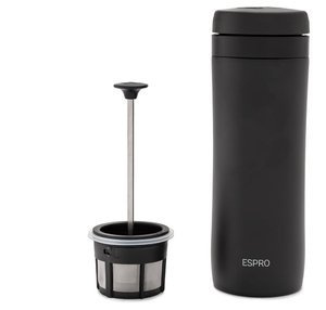 Espro Travel Coffee Press 300 ml - Czarny - opinie w konesso.pl