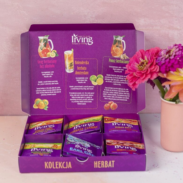 Kolekcja herbat Irving Premium Tea Selection 30 kopert