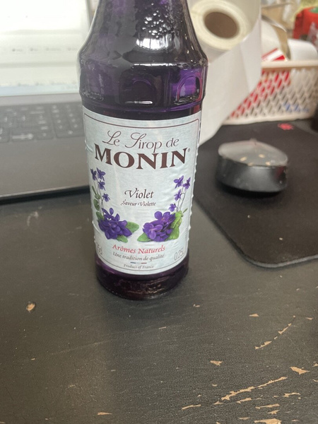 OUTLET - Syrop VIOLET MONIN 0,25 l - fiołek