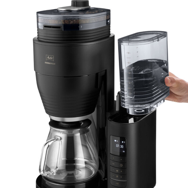 Ekspres przelewowy Melitta AromaFresh PRO II 1030-01 - Czarny mat + 250G KAWY GRATIS