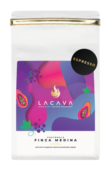 Kawa ziarnista LaCava Gwatemala Finca Medina 250g - NIEDOSTĘPNY