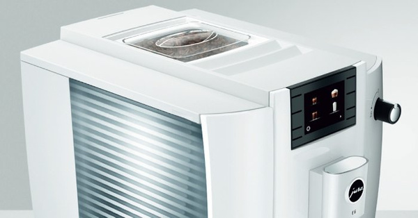 Ekspres do kawy Jura E6 Piano White (EC) – NIEDOSTĘPNY