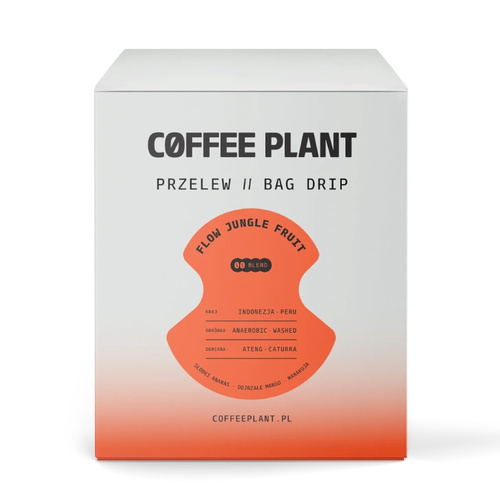 Drip Bag Coffee COFFEE PLANT Jungle Fruit 10 szt - opinie w konesso.pl