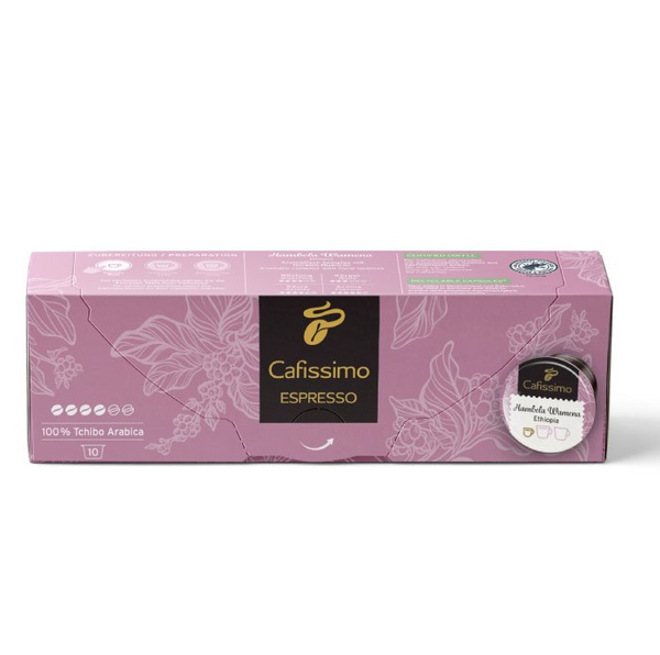 Kapsułki Tchibo Cafissimo Grand Classe Ethiopia Hambela Wamena 10 szt. - NIEDOSTĘPNY