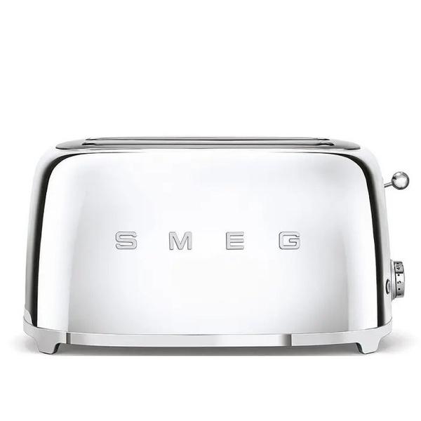 Toster na 4 kromki SMEG TSF02SSEU - Stalowy