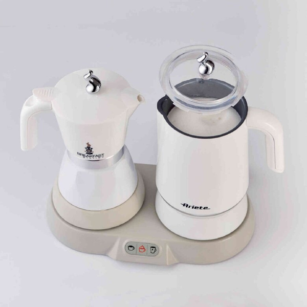 Elektryczna kawiarka ze spieniaczem Ariete 1344 - Breakfast Station 3w1