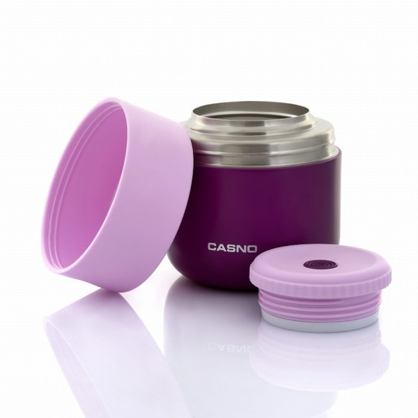 Termos obiadowy Casno Kea Fioletowy - 550 ml - NIEDOSTĘPNY