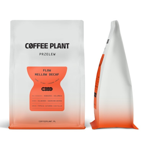 Kawa ziarnista COFFEE PLANT FLOW Mellow 250g - bezkofeinowa