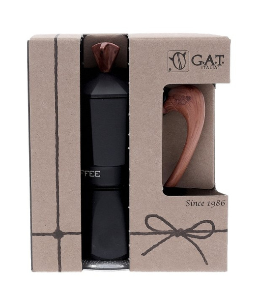 Kawiarka GAT Fashion Wood Induction 3 filiżanki