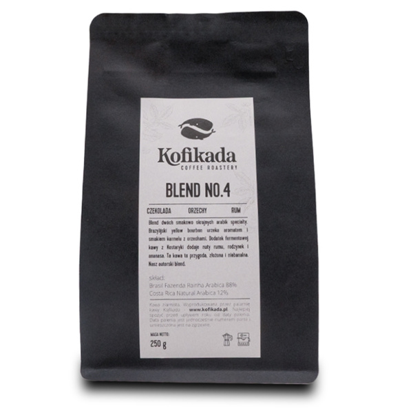 Kawa ziarnista Kofikada Blend Numer 4 250g