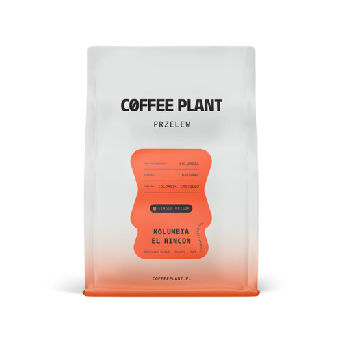 Kawa ziarnista COFFEE PLANT Kolumbia El Rincon 250g – NIEDOSTĘPNY - opinie w konesso.pl