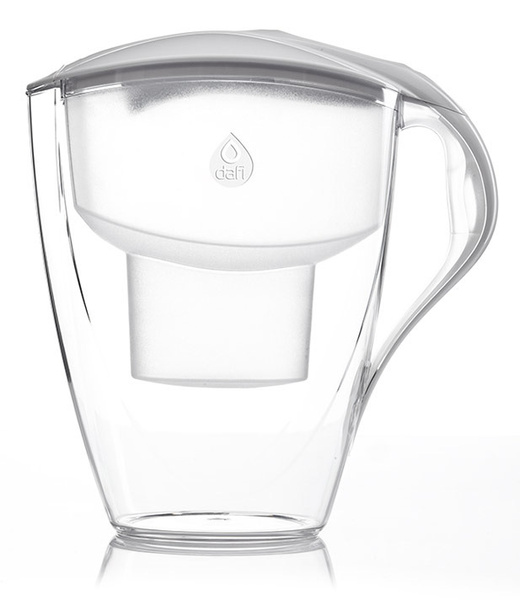 Dzbanek filtrujący Dafi Omega Unimax LED 4,0 L Biały + 1 Filtr