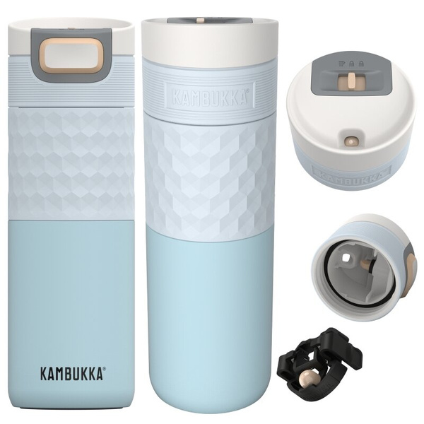 Kubek termiczny Kambukka Etna Grip 500 ml - Breezy Blue + GRATIS 9 DRIP BAGÓW