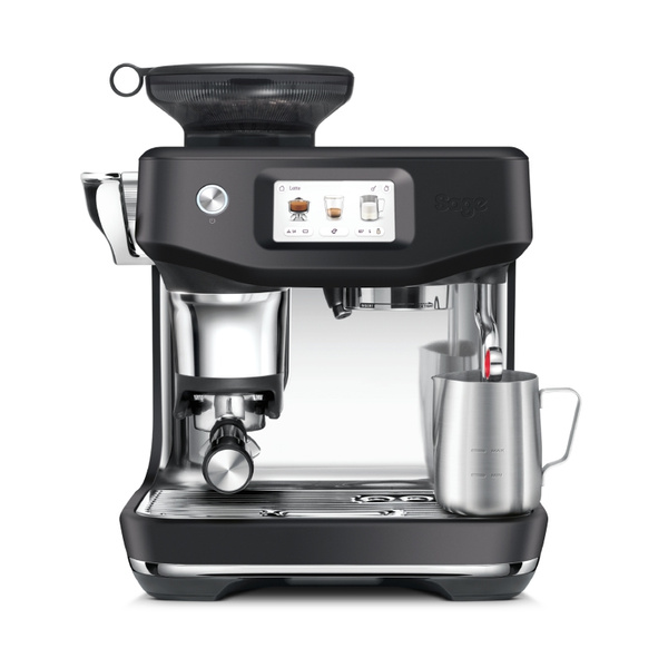 Ekspres do kawy Sage the Barista Touch™ Impress SES882BTR - Czarny + ZESTAW AKCESORIÓW BARISTY GRATIS
