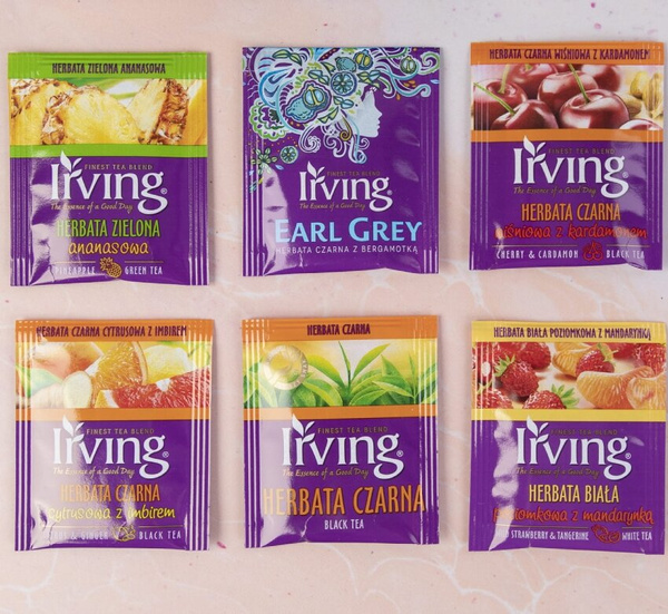 Kolekcja herbat Irving Premium Tea Selection 30 kopert