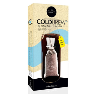 Filtry do kawy Finum Cold Brew + Click - 60 szt.