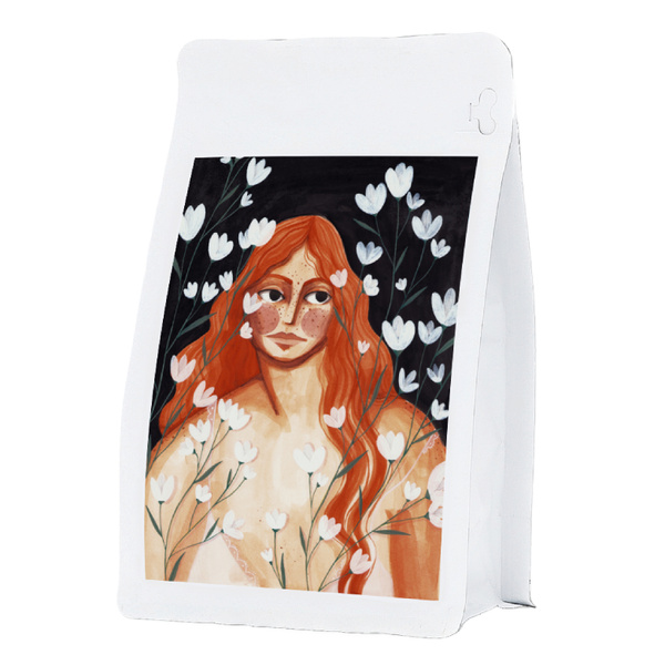 Kawa ziarnista illucoffee by szumowska W białych kwiatach 250g