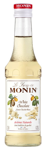 Syrop MONIN WHITE CHOCOLATE 0,25 l - biała czekolada
