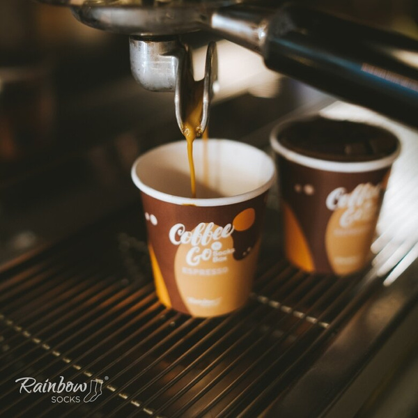 Skarpetki Rainbow Socks - Kawa espresso 36-40 – NIEDOSTĘPNY