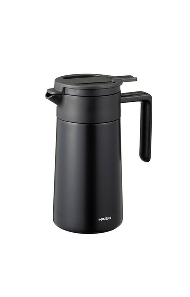 Serwer termiczny Hario z ceramiczną powłoką 600 ml - Czarny