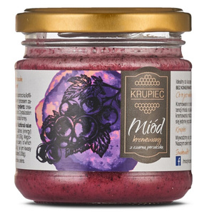Miód z czarną porzeczką Krupiec 220g