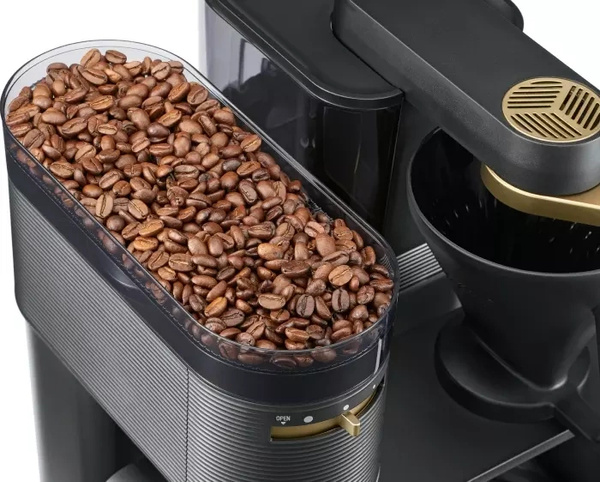 Ekspres przelewowy Melitta EPOS - Czarno-złoty + 250G KAWY GRATIS