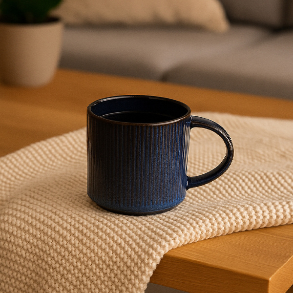 Kubek Homla CASPER 350 ml - prążkowany