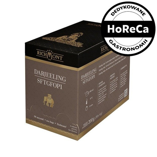 Czarna herbata Richmont Darjeeling - 50x4g