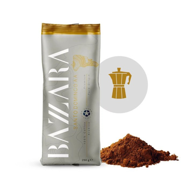 Kawa mielona Bazzara ESPRESSO SANTO DOMINGO WASHED AA Moka 250g