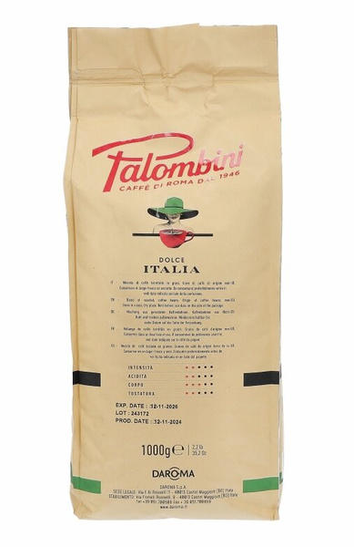 Kawa ziarnista Palombini Caffe Dolce Italia 1kg