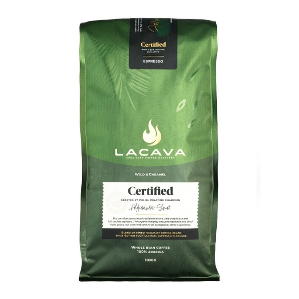 Kawa ziarnista LaCava Certified Espresso Blend 1kg