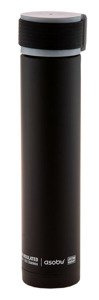 Asobu Skinny Mini Black - czarna butelka termiczna 230 ml