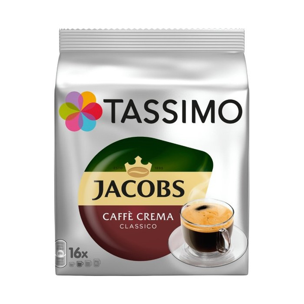 OUTLET - Kapsułki Tassimo Jacobs Caffe Crema Classico 16 szt.