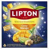 Herbata czarna aromatyzowana Lipton Moments Cosy Mango - 20 piramidek