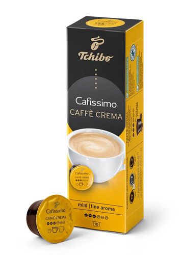 OUTLET - Kapsułki Tchibo Cafissimo Caffè Crema Mild Aroma 10 sztuk