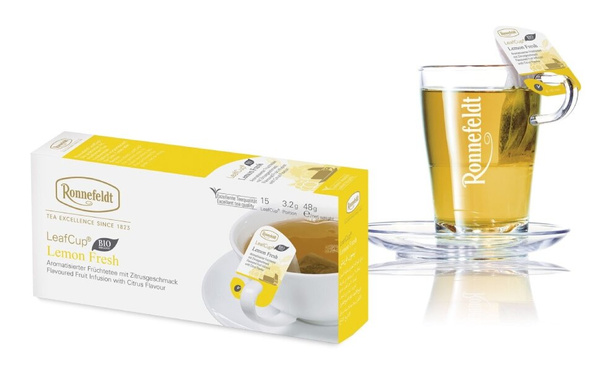 Owocowa herbata Ronnefeldt Leaf Cup Lemon Fresh 15x3,2g