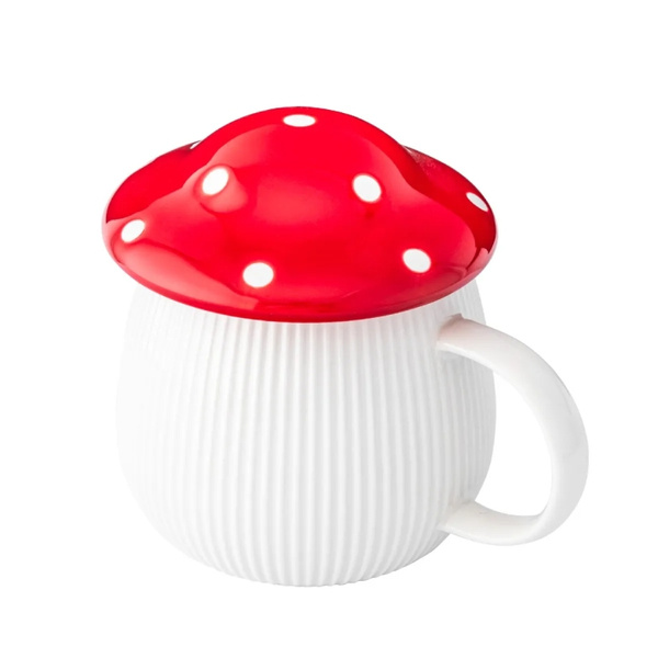 Kubek Altom Design Pod Kapeluszem - Grzybek czerwony 370 ml