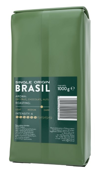 Kawa ziarnista Segafredo Single Origin Brasil 1kg