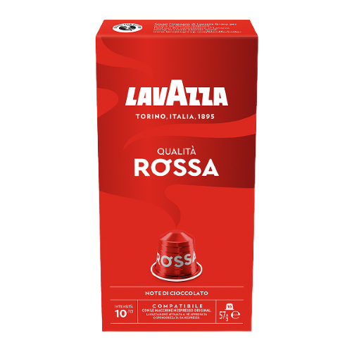 Kapsułki do Nespresso* Lavazza Rossa - 10 sztuk
