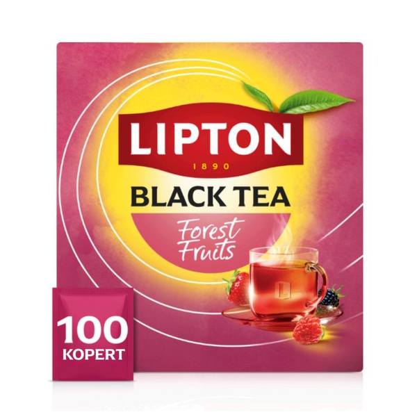 Czarna herbata Lipton Classic Forest Fruits 100x1,6g