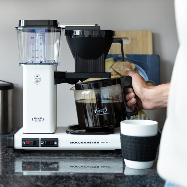 Ekspres do kawy Moccamaster KBG 741 Select Matte White - Biały mat 