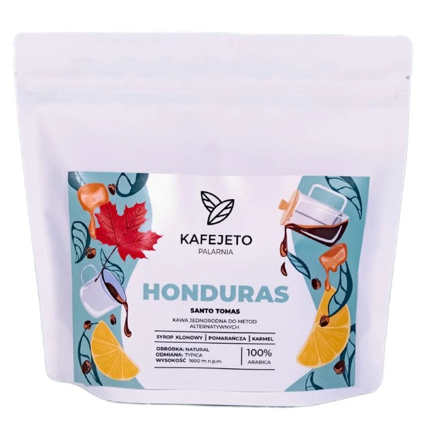 Kawa ziarnista Kafejeto Palarnia Honduras Santo Tomas FILTR 250g - NIEDOSTĘPNY
