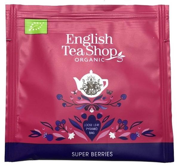 Owocowa herbata English Tea Shop Premium Super Berries 50x2g