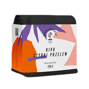 Kawa ziarnista Bracia Ziółkowscy Kivu Szybki Przelew 250g