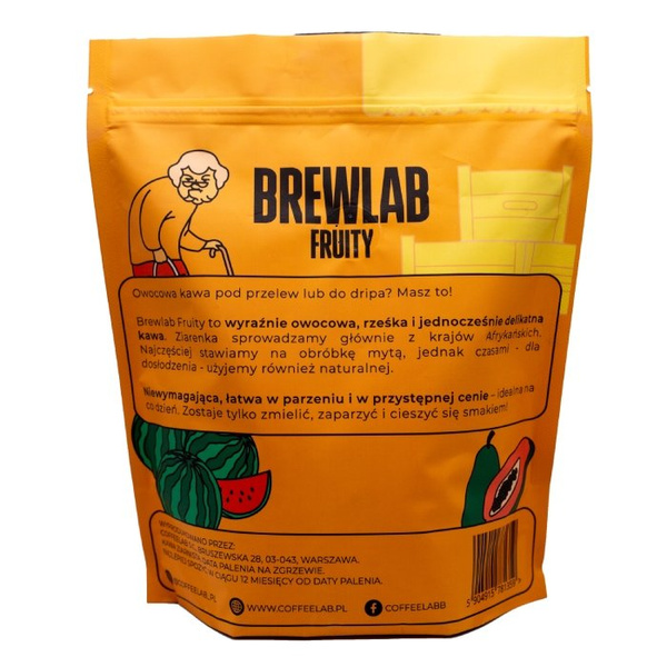 Kawa ziarnista Coffeelab BREWLAB FRUITY 500g