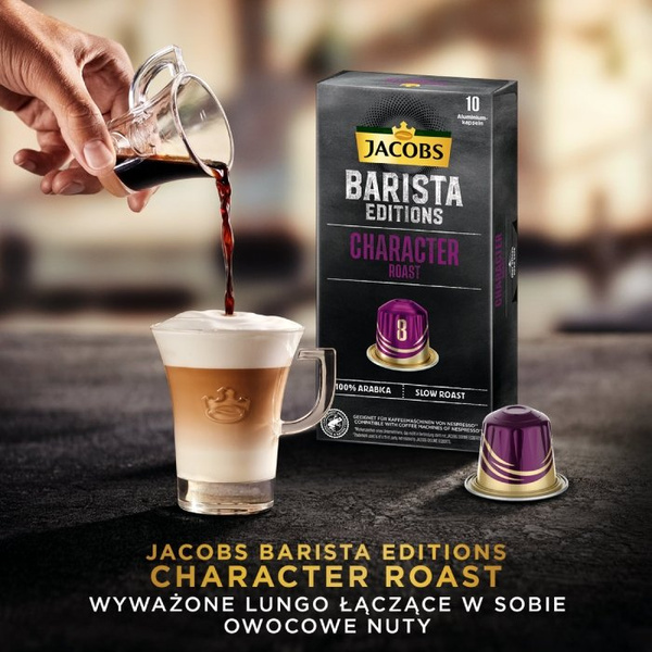 Kapsułki do Nespresso Jacobs Barista Editions 8 Character Roast 10 szt. – NIEDOSTĘPNY