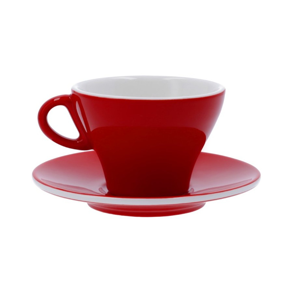 Filiżanka do latte Club House Gardenia 240 ml - Czerwona - NIEDOSTĘPNY